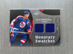 2009-10 Upper Deck Trilogy Honorary Swatches Jersey Dale Hawerchuk #HS-DH